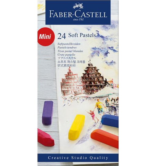 FABER-CASTELL Goldfaber Soft Pastels - Box of 24