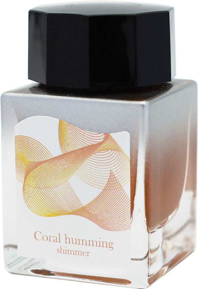 SAILOR Dipton Shimmer Dip Pen Ink - 20mL - Coral Humming