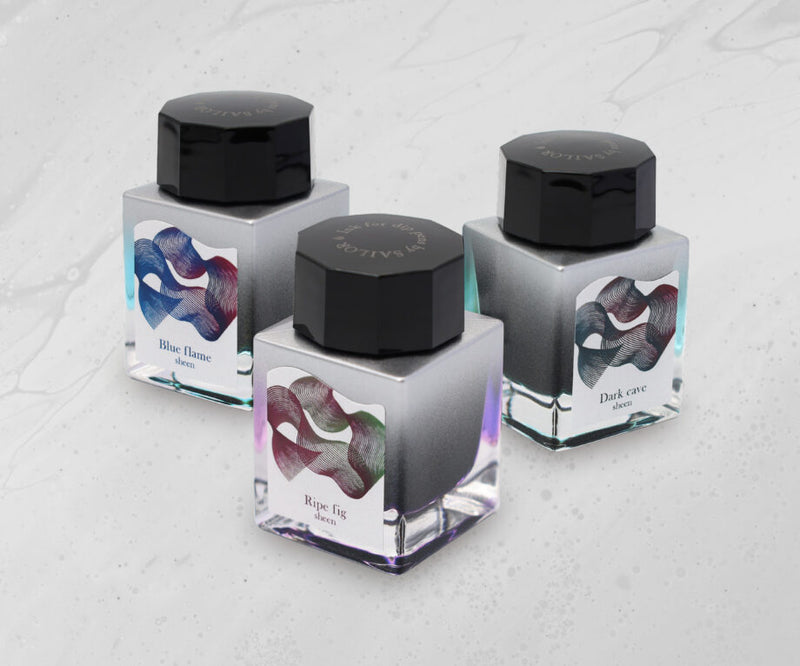 SAILOR Dipton Sheening Dip Pen Ink - 20mL - Dark Cave