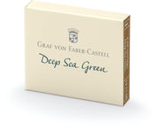GRAF VON FABER-CASTELL Ink Cartridges - 6 Pack - Olive Green