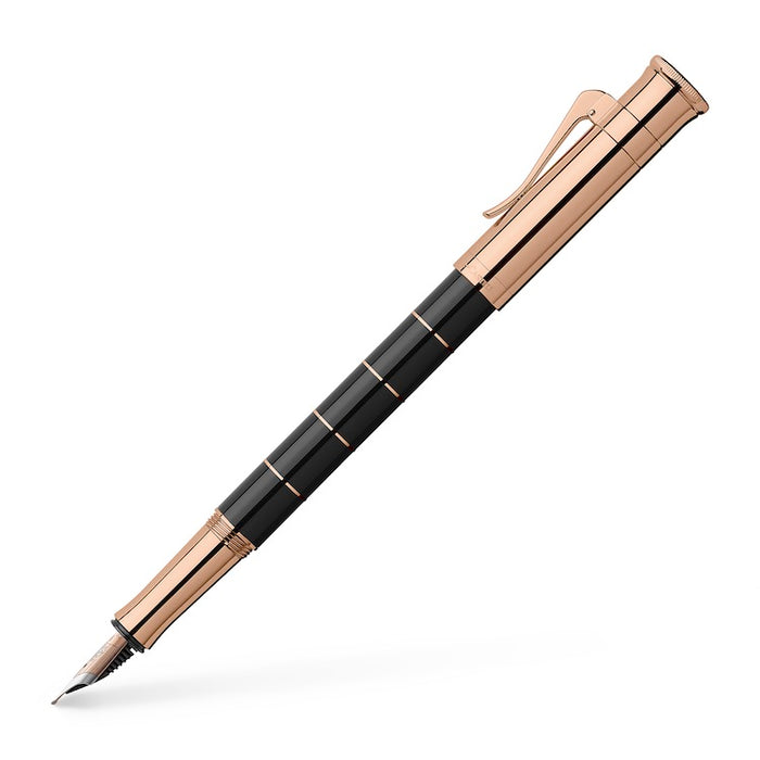 GRAF VON FABER-CASTELL Classic Anello Rose Gold Fountain Pen (includes converter)