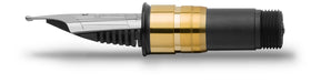GRAF VON FABER-CASTELL Replacement Nib Unit -  Black (18ct) - Classic Macassar - F