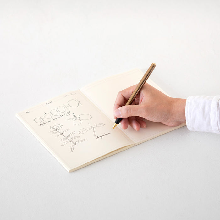 MIDORI - Notebook Journal with Frame - 192 Pages - Plain - A5