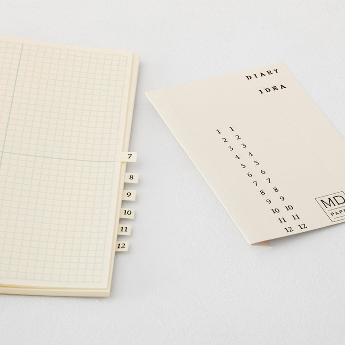 MIDORI - Notebook Journal - 192 Pages - Grid/Squared Block - A5
