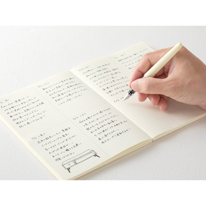 MIDORI - Notebook Journal - 192 Pages - Grid/Squared Block - A5