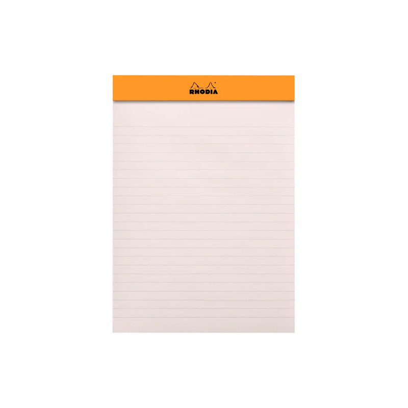RHODIA Premium R No. 16 Top-Stapled Pad - Black - A5 - Ruled