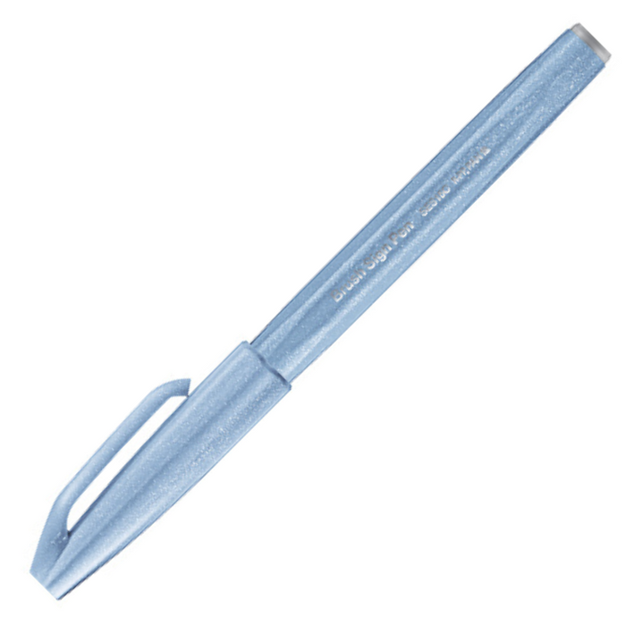 PENTEL Brush Sign Pen - Grey Blue