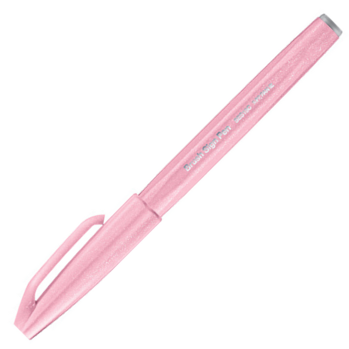 PENTEL Brush Sign Pen - Pale Pink