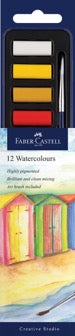 FABER-CASTELL Watercolour Pans - Set 12