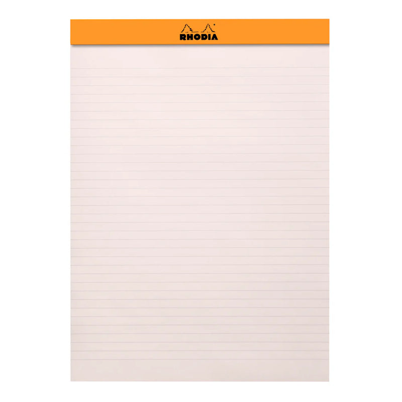 RHODIA Premium R No. 18 Top-Stapled Pad - Black - A4 - Ruled