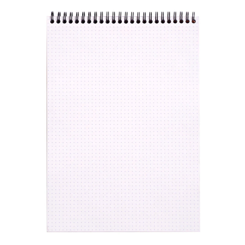 RHODIA No. 18 Wirebound Pad - Orange - A4 - Dotted