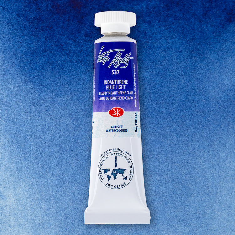 WHITE NIGHTS Artists' Watercolours - 10mL - Indanthrone Blue (PB60)