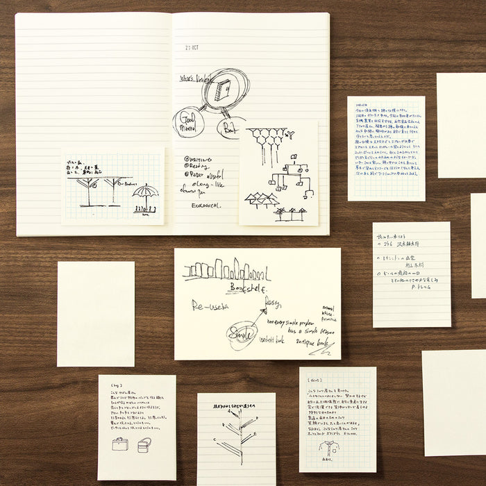 MIDORI - MD Paper - Sticky Notes - A7 - Dotted