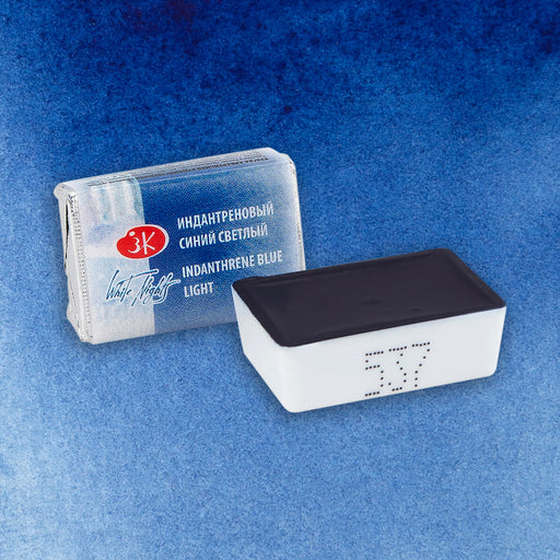 WHITE NIGHTS Artists' Watercolours - Full Pan - Indanthrone Blue Light (PB60)
