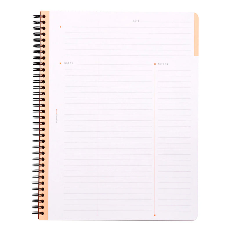 RHODIA Wirebound Meeting Notebook - Black - A4+