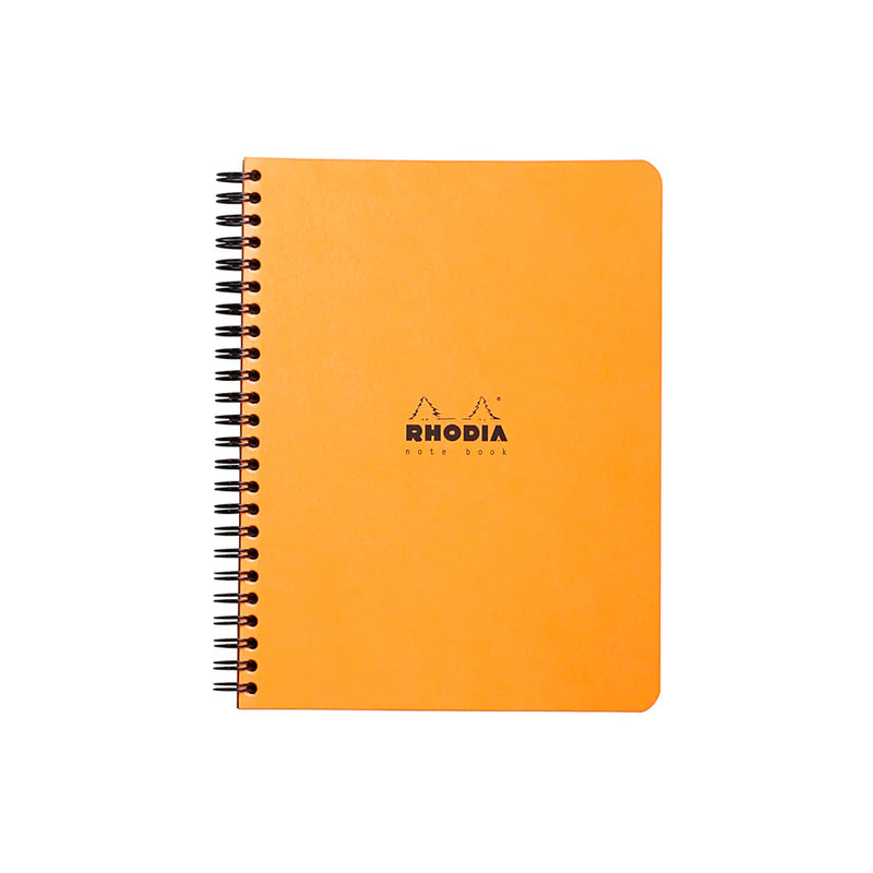 RHODIA Wirebound Meeting Notebook - Black - A5+