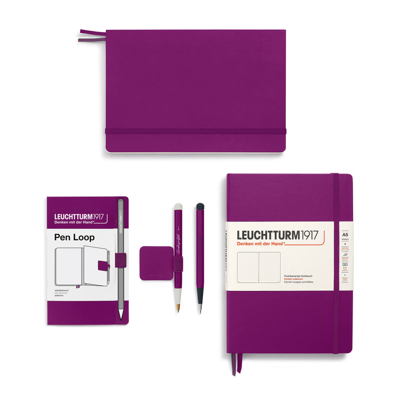 LEUCHTTURM1917 Human Intelligence Colours - Soft Cover - Medium (A5) - Burgundy