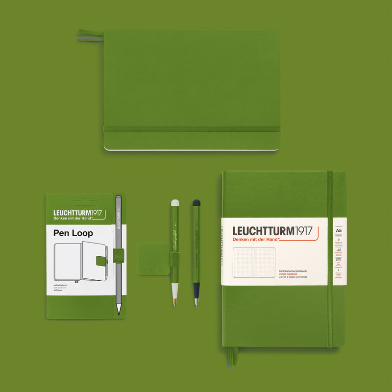 LEUCHTTURM1917 Human Intelligence Colours - Classic Hard Cover - Medium (A5) - Moss