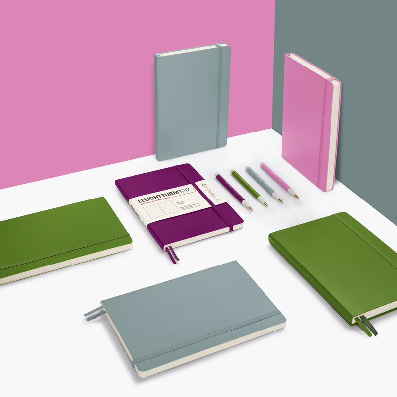 LEUCHTTURM1917 Human Intelligence Colours - Classic Hard Cover - Medium (A5) - Burgundy