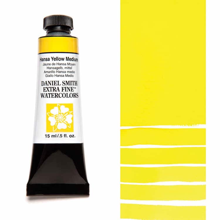 DANIEL SMITH Watercolour - 15mL - Hansa Yellow Medium