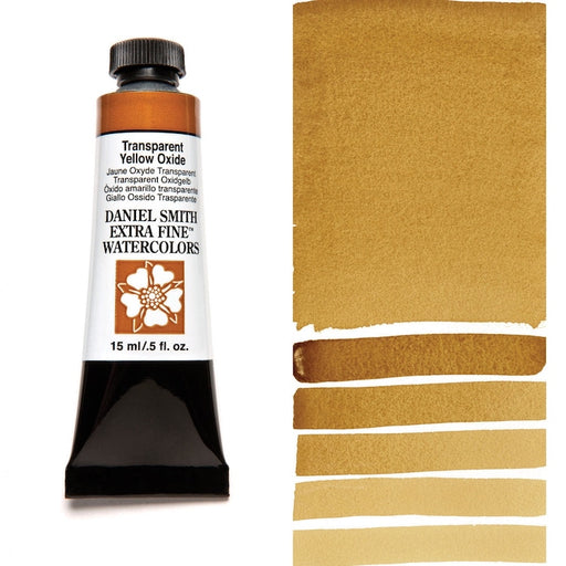 DANIEL SMITH Watercolour - 15mL - Transparent Yellow Oxide