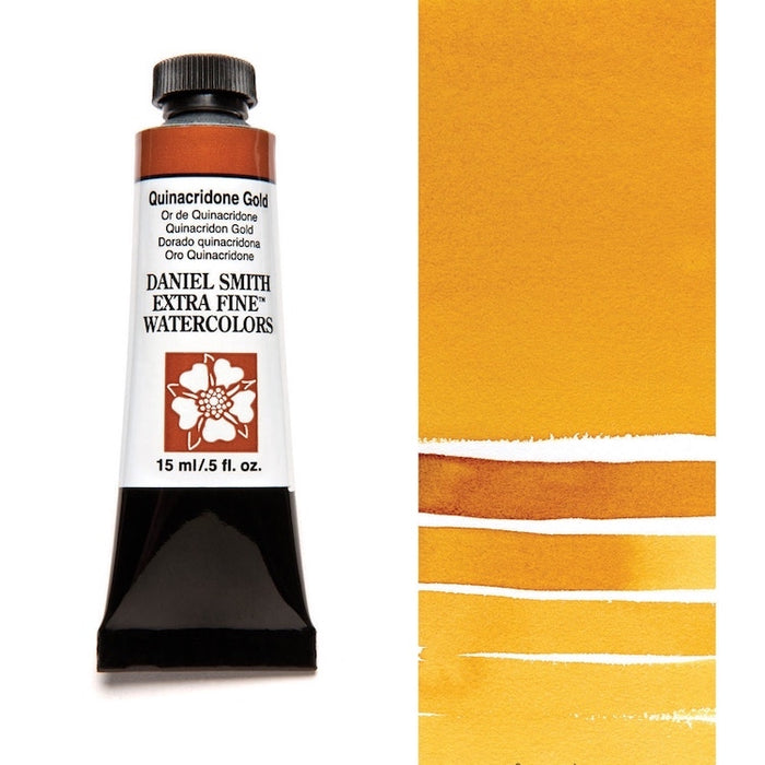 DANIEL SMITH Watercolour - 15mL - Quinacridone Gold (PO48,PY150)
