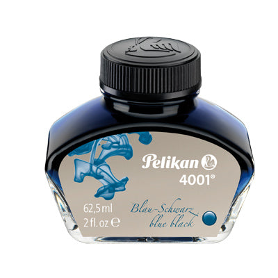 PELIKAN 4001 Ink Series - 62.5mL - Blue/Black