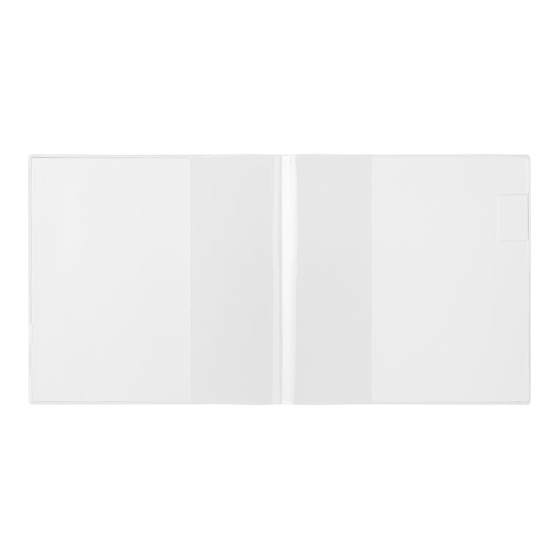 MIDORI - MD Notebook Cover - Clear - A5 Square (14.6 × 14.6cm)