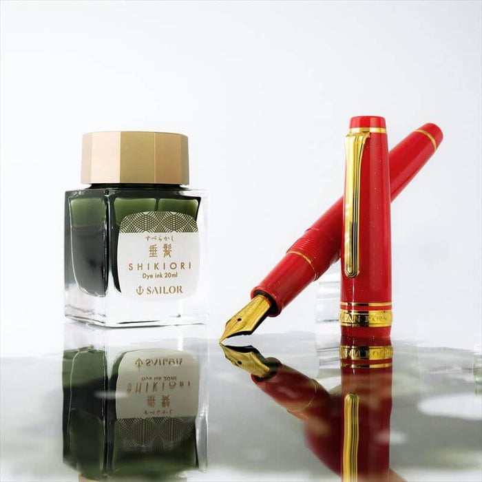 SAILOR SHIKIORI Fountain Pen Ink - 20mL - Suberakashi