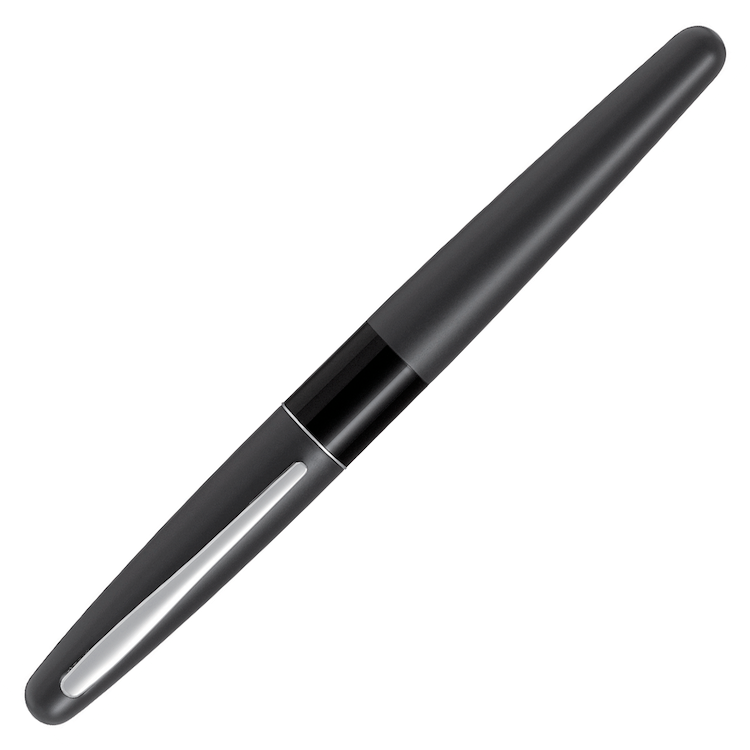 PILOT MR1 Fountain Pen - Black - Italic Nib 