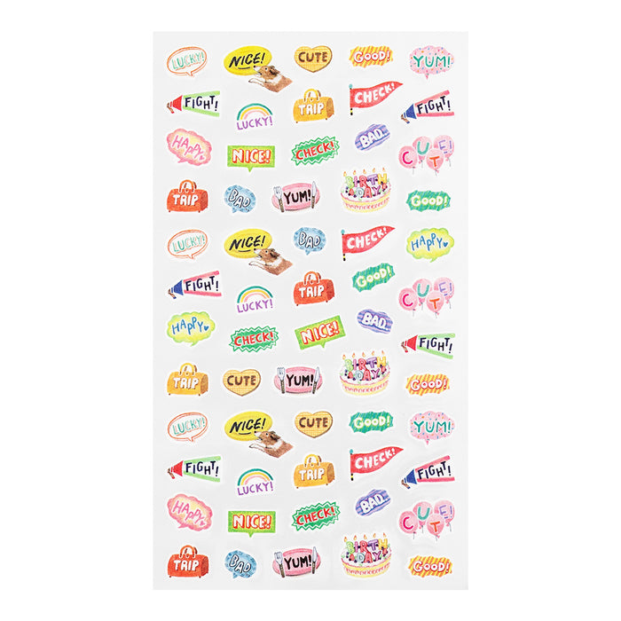 MIDORI - Sticker Set - Character Phrases