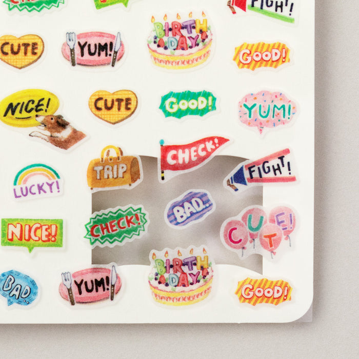 MIDORI - Sticker Set - Character Phrases