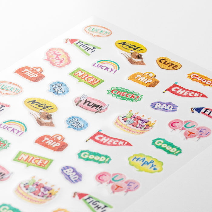 MIDORI - Sticker Set - Character Phrases