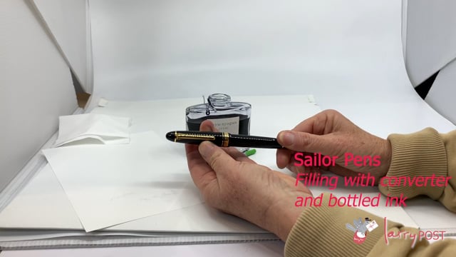 SAILOR Converter for SAILOR Fountain Pens - Yellow Green