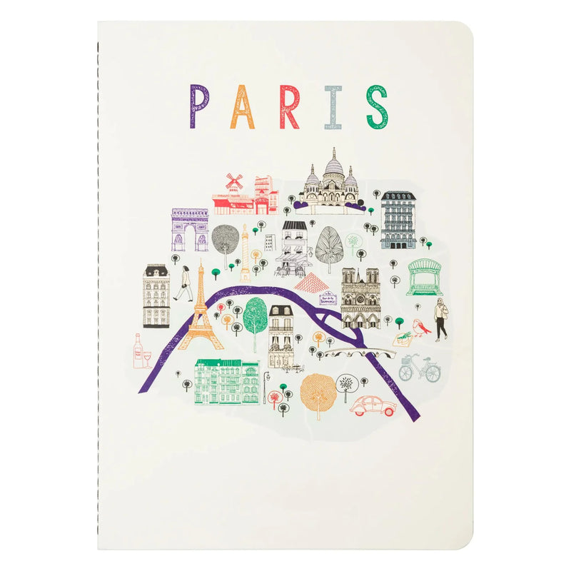 HERBIN Colours of Paris Notebook (120gsm) - A5 - Ruled