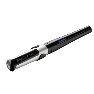 PELIKAN Pelikano Fountain Pen - Black - Medium Nib 
