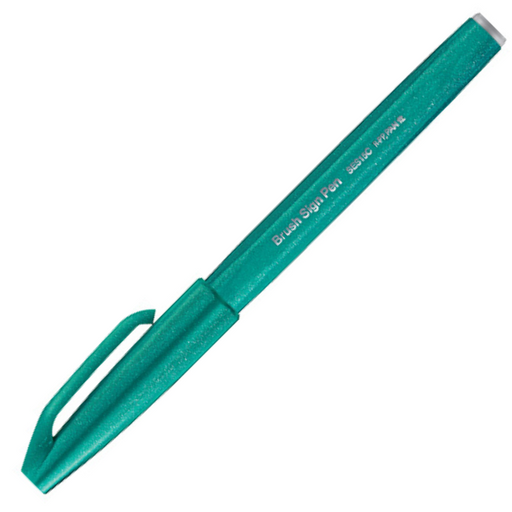 PENTEL Brush Sign Pen - Turquoise Green
