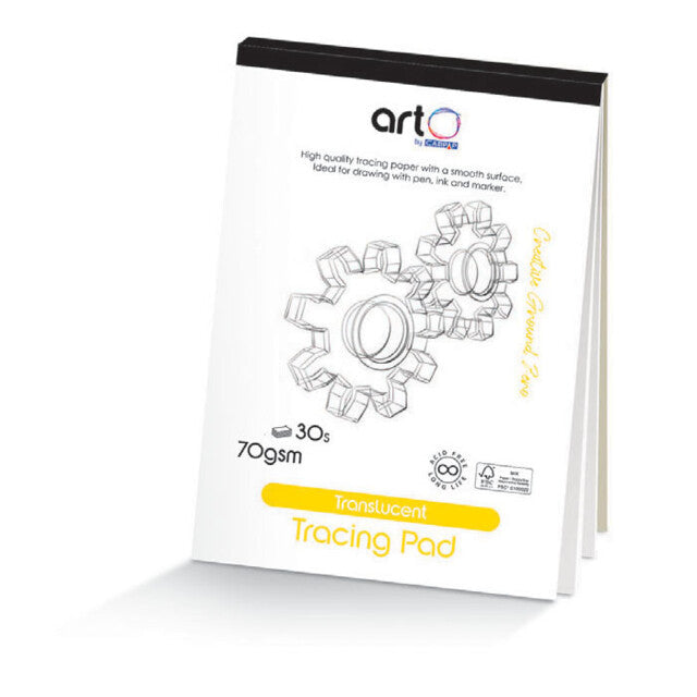 ARTO Translucent Tracing Pad - A4 - 30 Sheets