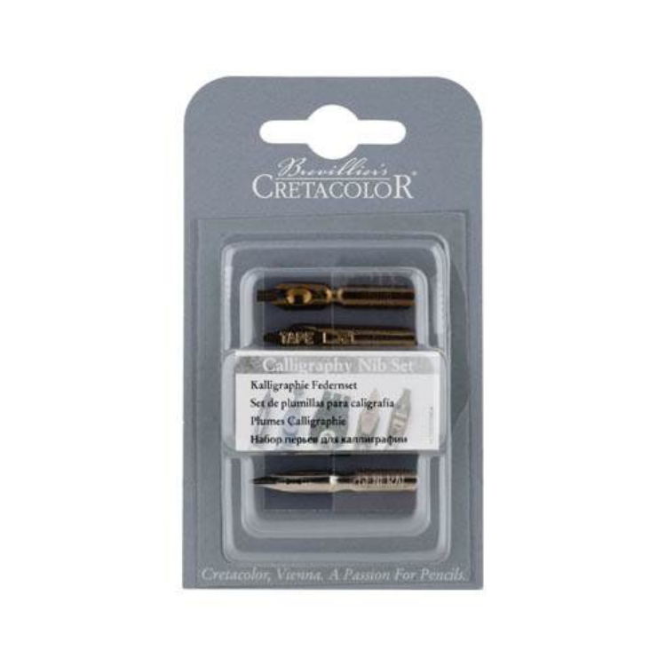 CRETACOLOR Calligraphy Nibs - Pack of 5