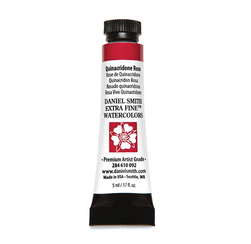 DANIEL SMITH Watercolour - 5mL - Quinacridone Rose (PV19)
