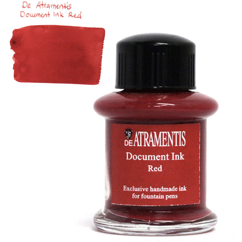 DE ATRAMENTIS Permanent Document Ink 45mL - Red