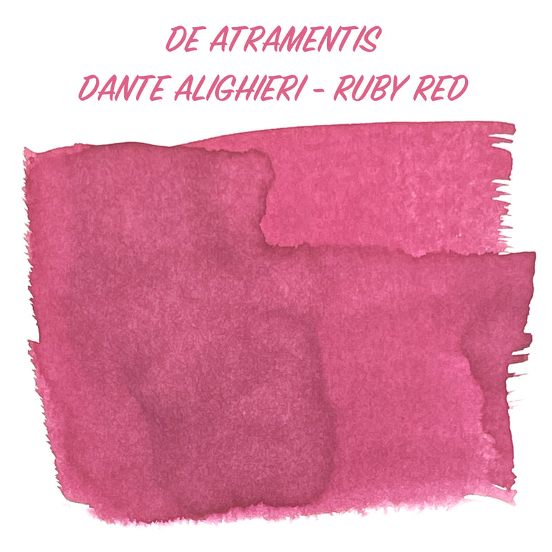 DE ATRAMENTIS Fountain Pen Ink 45mL - Dante Alighieri - Ruby Red