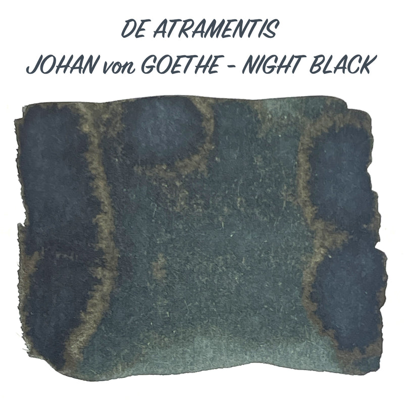 DE ATRAMENTIS Fountain Pen Ink 45mL - Johann Wolfgang von Goethe - Night Black