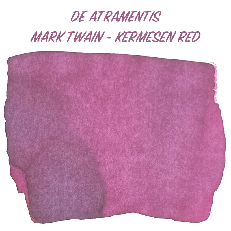 DE ATRAMENTIS Fountain Pen Ink 45mL - Mark Twain - Kermesin Red