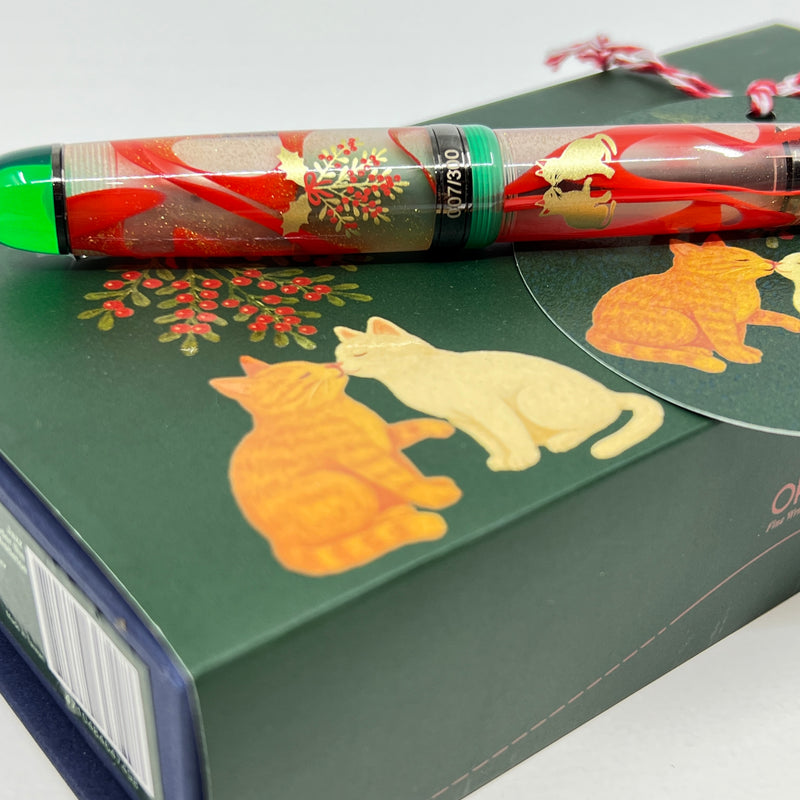 OPUS 88 Fountain Pen - Jazz Under the Mistletoe - Fine Nib (Limited Edition)