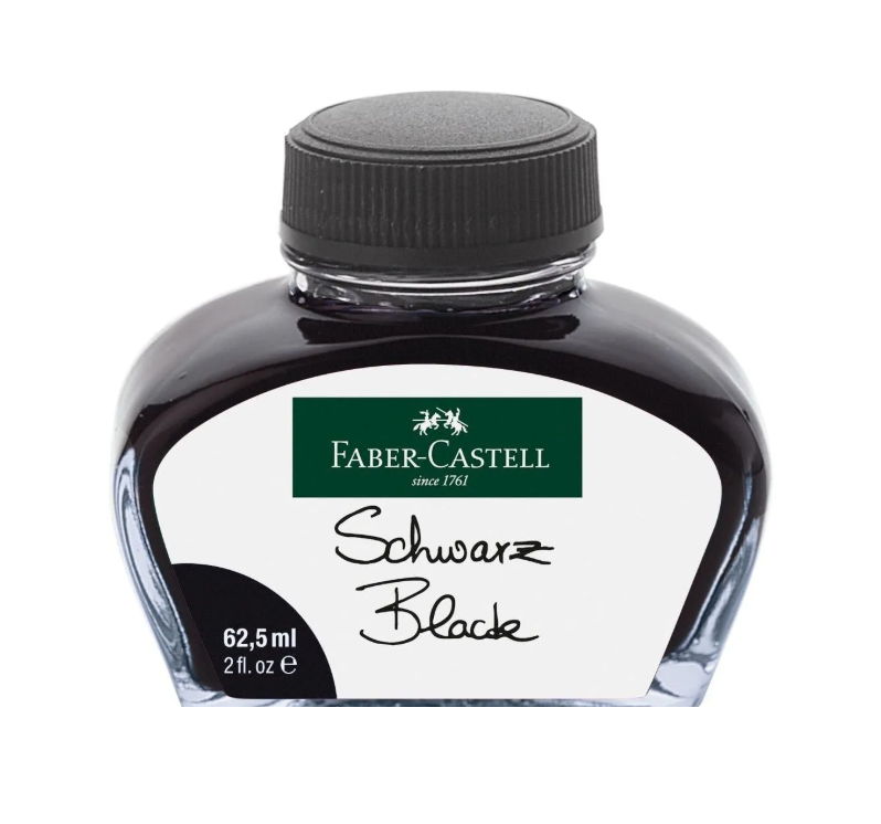 FABER-CASTELL Fountain Pen Ink Bottle 30mL - Black