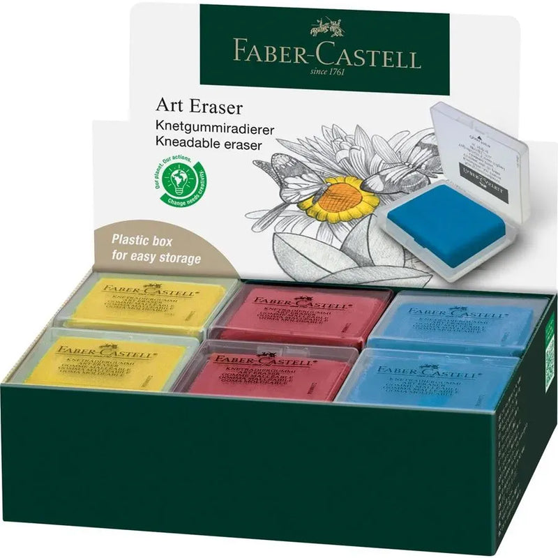 FABER-CASTELL Kneadable Eraser (with plastic case) - Single