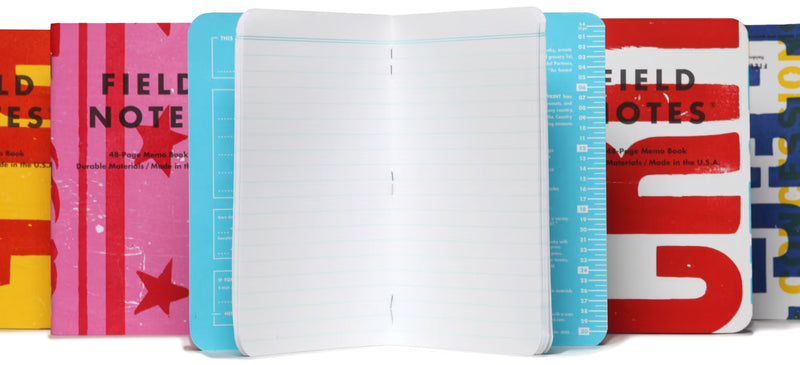 FIELD NOTES - Hatch Show Print - Set of 3 - Pocket (A6 9x14cm) - Ruled