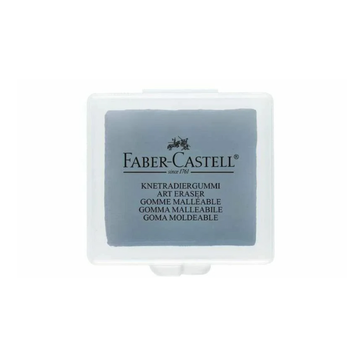 FABER-CASTELL Kneadable Eraser (with plastic case) - Single
