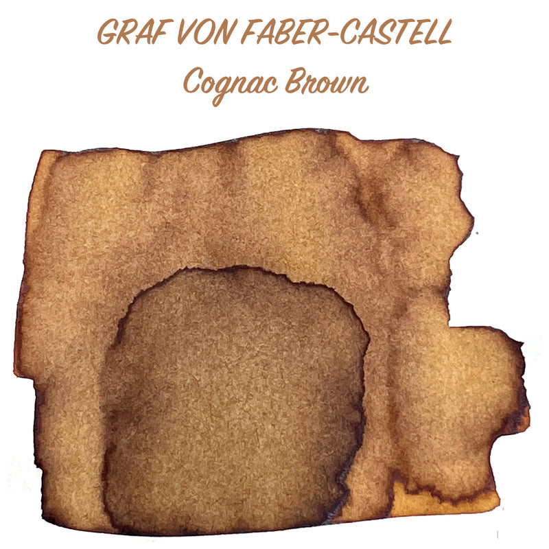 GRAF VON FABER-CASTELL Fountain Pen Ink Bottle 75mL - Cognac Brown